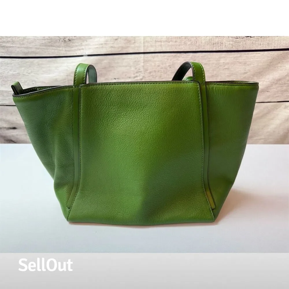 Michael Kors Whitney Tote True Green Pebbled Leather Gold Hardware Trending